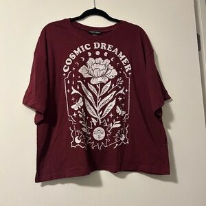 Streetwear Society Maroon Tee